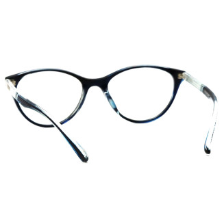 Women Cat Eye Dual Color Frame Eyeglasses