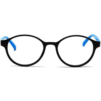 Aviator Dual Color Frame Eyeglasses