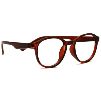 Aviator Brown Color Frame Eyeglasses