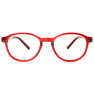 Aviator Red Color Frame Eyeglasses