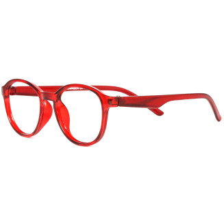 Aviator Red Color Frame Eyeglasses