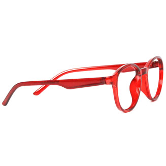 Aviator Red Color Frame Eyeglasses