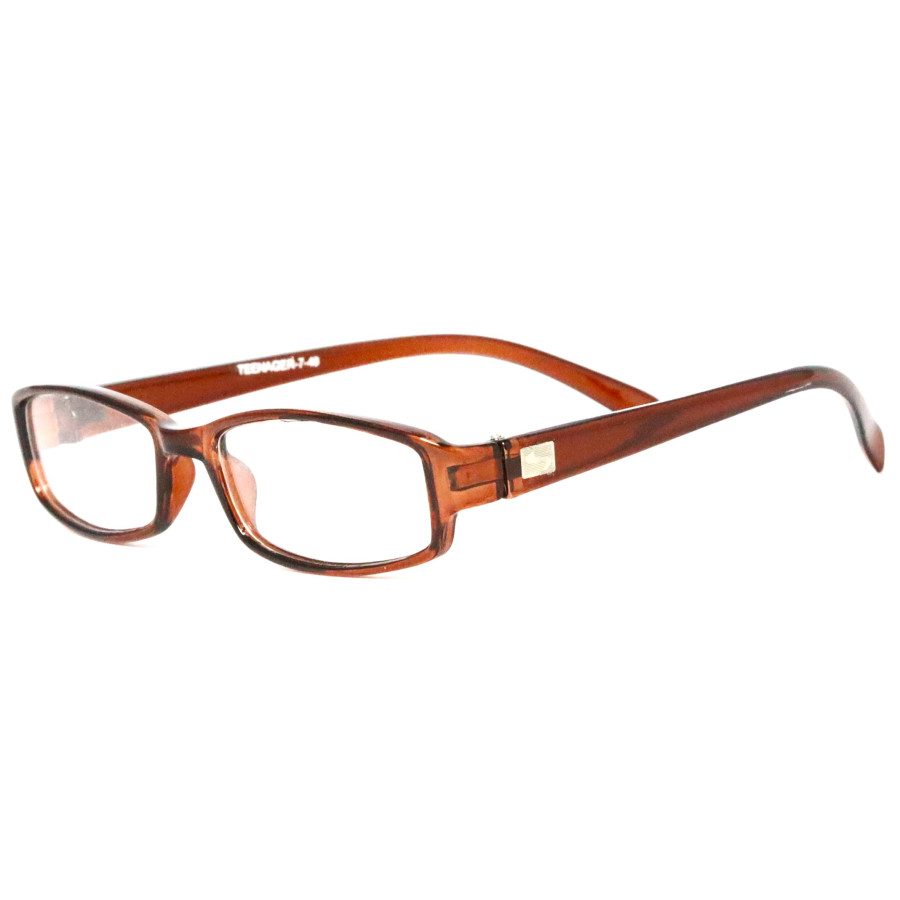 Rectangle Brown Color Frame Eyeglasses